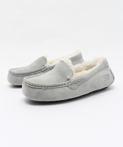 UGG（アグ）の「【UGG】アグアンスリー（モカシン/デッキシューズ・レディース・ブラック/グレー・6/7）」の11枚目の写真