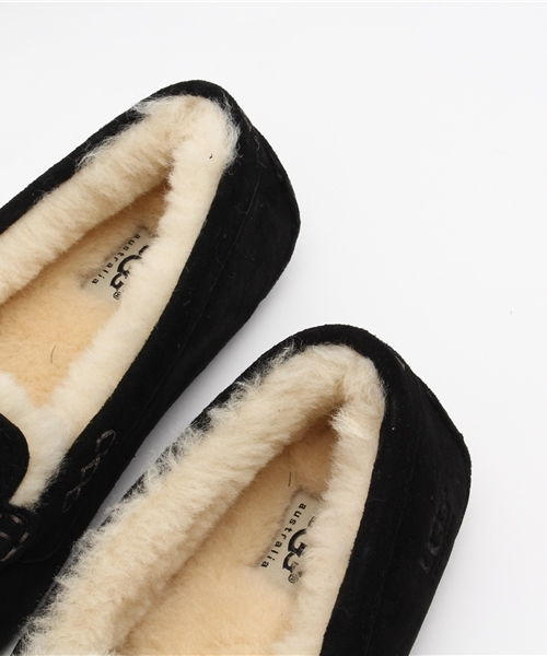 UGG（アグ）の「【UGG】アグアンスリー（モカシン/デッキシューズ・レディース・ブラック/グレー・6/7）」の7枚目の写真