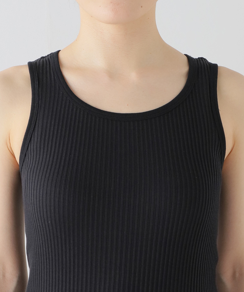 CITYSHOP(シティーショップ)の「【TanC TOKYO/タンクトウキョウ】SKIN TOP:タンクトップ(タンクトップ・レディース・ブラック/ホワイト・FREE)」の7枚目の写真