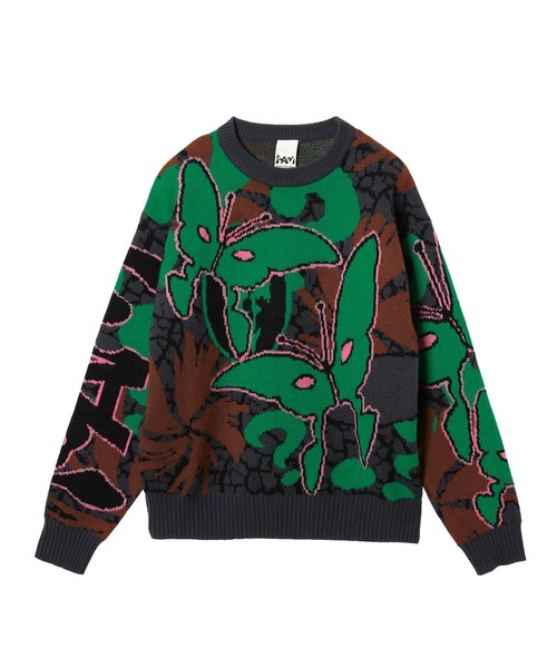 P.A.M.（パム）の「Perks And Mini COPPICE GRAPHIC CREW NECK KNIT