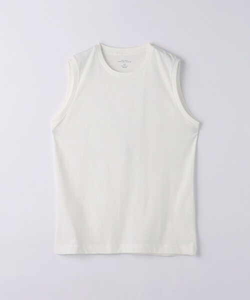 green label relaxing（グリーンレーベルリラクシング）の「ドライコットン ノースリーブ Tシャツ -吸水速乾-（Tシャツ/カットソー・メンズ・ホワイト/ライトグレー/ブラック/ライトブルー・M/S/XL/L/XXL）」の15枚目の写真