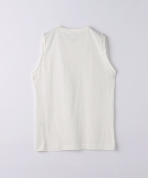 green label relaxing（グリーンレーベルリラクシング）の「ドライコットン ノースリーブ Tシャツ -吸水速乾-（Tシャツ/カットソー・メンズ・ホワイト/ライトグレー/ブラック/ライトブルー・M/S/XL/L/XXL）」の16枚目の写真