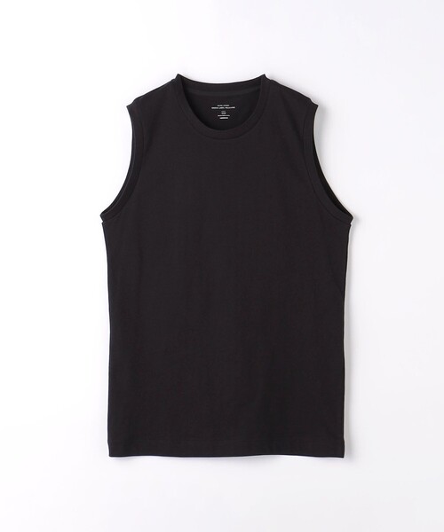green label relaxing（グリーンレーベルリラクシング）の「ドライコットン ノースリーブ Tシャツ -吸水速乾-（Tシャツ/カットソー・メンズ・ホワイト/ライトグレー/ブラック/ライトブルー・M/S/XL/L/XXL）」の19枚目の写真