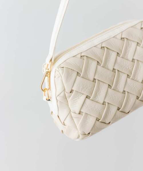 RODE SKO(ロデスコ)の「メッシュライクショルダーバッグ(ショルダーバッグ・レディース・ブラック/ベージュ/オレンジ/オフホワイト・ONE)」の22枚目の写真