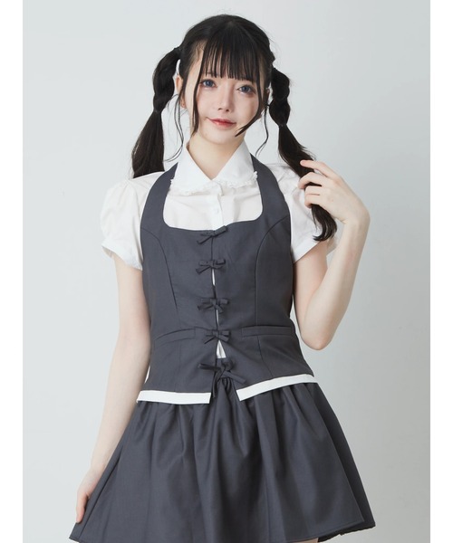 Ank Rouge(アンクルージュ)の「メイドライクSETUP(セットアップ・レディース・グレー・M)」の15枚目の写真
