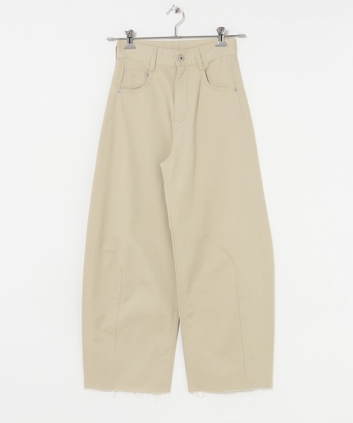 URBAN RESEARCH(アーバンリサーチ)の「カーブチノパンツ(チノパンツ・レディース・ライトベージュ/ブラック・36/38)」の11枚目の写真