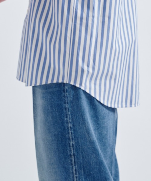 CINOH(チノ)の「【CINOH/チノ】FINX COTTON HALF BOSOM SHIRT/フィンクスコットンハーフブザムシャツ(シャツ/ブラウス・メンズ・ホワイト・46/44)」の13枚目の写真