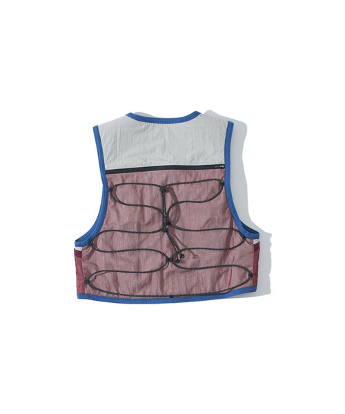 WHO'S WHO gallery（フーズフーギャラリー）の「【SLOPPY/スロッピー】トレランコンパクトベスト（ベスト・レディース・チャコールグレー/サックスブルー/ライトグレー・FREE）」の22枚目の写真