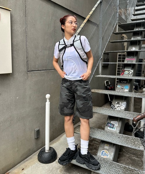 WHO'S WHO gallery（フーズフーギャラリー）の「【SLOPPY/スロッピー】トレランコンパクトベスト（ベスト・レディース・チャコールグレー/サックスブルー/ライトグレー・FREE）」の16枚目の写真