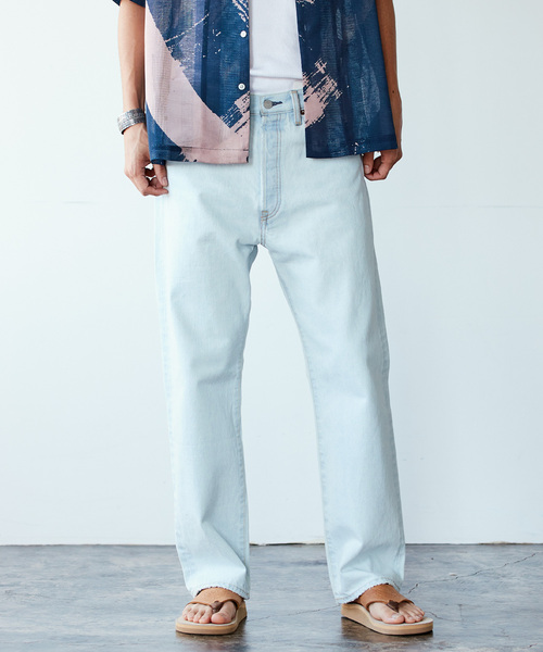 JOURNAL STANDARD（ジャーナルスタンダード）の「ブリーチ カラーデニム（デニムパンツ・メンズ・ブラック系その他/ウッド/ブルー系その他/ピンク・MEDIUM/LARGE）」の3枚目の写真