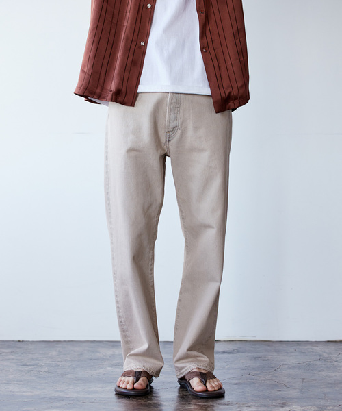 JOURNAL STANDARD（ジャーナルスタンダード）の「ブリーチ カラーデニム（デニムパンツ・メンズ・ブラック系その他/ウッド/ブルー系その他/ピンク・MEDIUM/LARGE）」の2枚目の写真