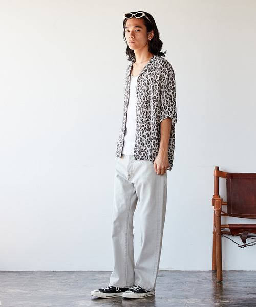 JOURNAL STANDARD（ジャーナルスタンダード）の「ブリーチ カラーデニム（デニムパンツ・メンズ・ブラック系その他/ウッド/ブルー系その他/ピンク・MEDIUM/LARGE）」の6枚目の写真