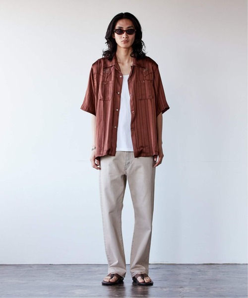 JOURNAL STANDARD（ジャーナルスタンダード）の「ブリーチ カラーデニム（デニムパンツ・メンズ・ブラック系その他/ウッド/ブルー系その他/ピンク・MEDIUM/LARGE）」の11枚目の写真