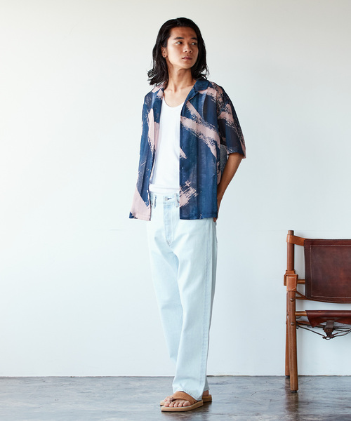 JOURNAL STANDARD（ジャーナルスタンダード）の「ブリーチ カラーデニム（デニムパンツ・メンズ・ブラック系その他/ウッド/ブルー系その他/ピンク・MEDIUM/LARGE）」の20枚目の写真