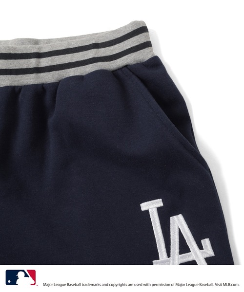 GLAZOS(グラソス)の「【MLB】スムース・チームロゴ刺繍ハーフパンツ(その他パンツ・キッズ・ネイビー/ブラック/ブルー/グレー・140cm/150cm/160cm/170cm)」の10枚目の写真