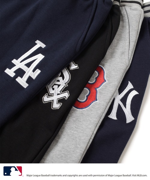 GLAZOS(グラソス)の「【MLB】スムース・チームロゴ刺繍ハーフパンツ(その他パンツ・キッズ・ネイビー/ブラック/ブルー/グレー・140cm/150cm/160cm/170cm)」の14枚目の写真