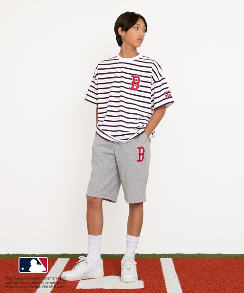 GLAZOS(グラソス)の「【MLB】スムース・チームロゴ刺繍ハーフパンツ(その他パンツ・キッズ・ネイビー/ブラック/ブルー/グレー・140cm/150cm/160cm/170cm)」の7枚目の写真