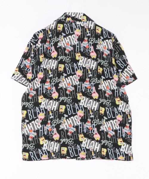 UNIIT（ユニット）の「【スポンジ・ボブ】 オリジナルプリントレーヨン総柄シャツ キャラアロハ（シャツ/ブラウス・メンズ・その他/その他1・SMALL/MEDIUM/LARGE/X-LARGE）」の5枚目の写真