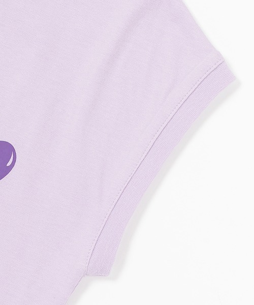 minimal（ミニマル）の「プリントノースリーブ（Tシャツ/カットソー・キッズ・ライラック/ブラック/グリーン・120cm/130cm/140cm/100cm/110cm）」の7枚目の写真