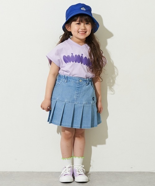 minimal（ミニマル）の「プリントノースリーブ（Tシャツ/カットソー・キッズ・ライラック/ブラック/グリーン・120cm/130cm/140cm/100cm/110cm）」の17枚目の写真