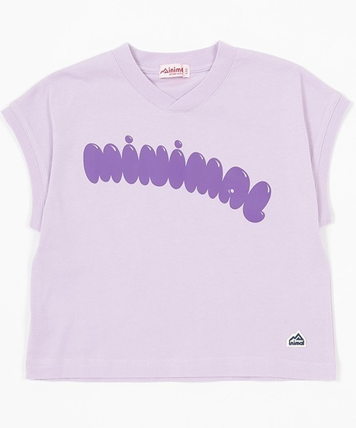 minimal（ミニマル）の「プリントノースリーブ（Tシャツ/カットソー・キッズ・ライラック/ブラック/グリーン・120cm/130cm/140cm/100cm/110cm）」の20枚目の写真