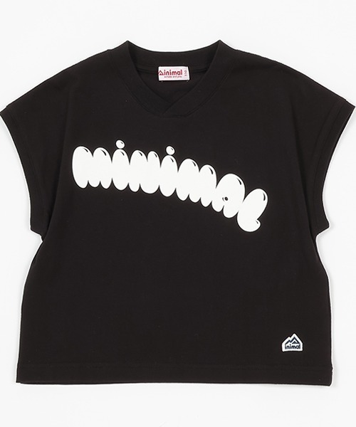 minimal（ミニマル）の「プリントノースリーブ（Tシャツ/カットソー・キッズ・ライラック/ブラック/グリーン・120cm/130cm/140cm/100cm/110cm）」の19枚目の写真