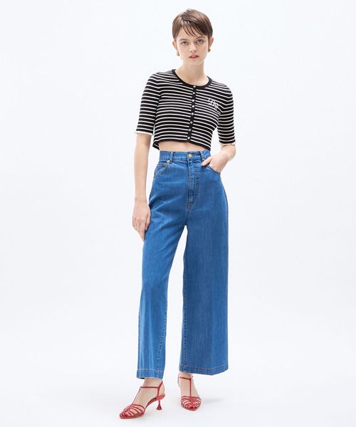 DEICY(デイシー)の「デニムハートポケットパンツ(デニムパンツ・レディース・ライトインディゴブルー・1/0)」の15枚目の写真