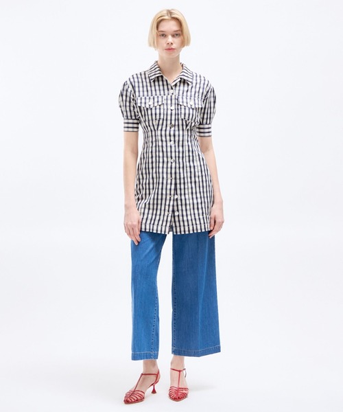 DEICY(デイシー)の「デニムハートポケットパンツ(デニムパンツ・レディース・ライトインディゴブルー・1/0)」の2枚目の写真