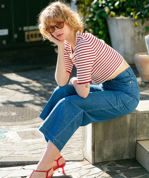 DEICY(デイシー)の「デニムハートポケットパンツ(デニムパンツ・レディース・ライトインディゴブルー・1/0)」の22枚目の写真