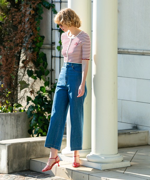 DEICY(デイシー)の「デニムハートポケットパンツ(デニムパンツ・レディース・ライトインディゴブルー・1/0)」の20枚目の写真