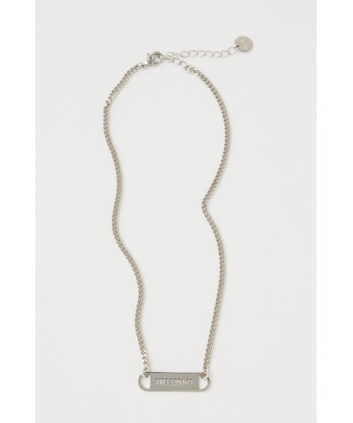 MOUSSY(マウジー)の「PLATE CHAIN チョーカー(ネックレス・レディース・ゴールド/シルバー・FREE)」の5枚目の写真