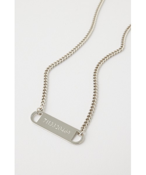 MOUSSY(マウジー)の「PLATE CHAIN チョーカー(ネックレス・レディース・ゴールド/シルバー・FREE)」の6枚目の写真