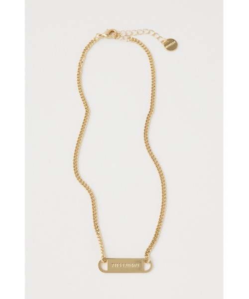 MOUSSY(マウジー)の「PLATE CHAIN チョーカー(ネックレス・レディース・ゴールド/シルバー・FREE)」の9枚目の写真