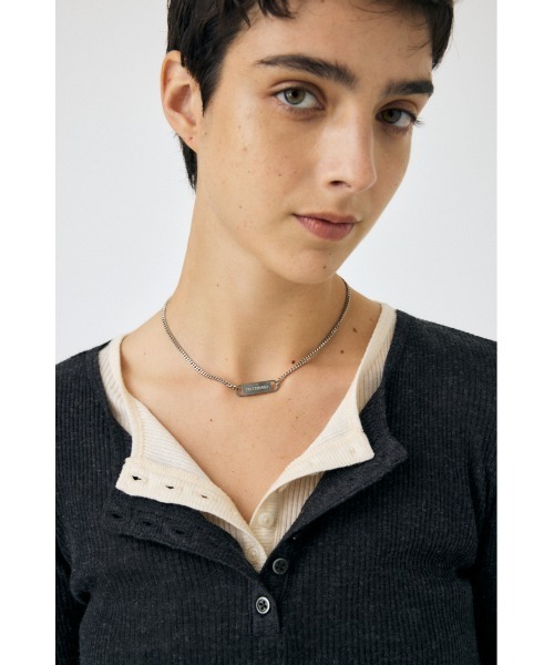 MOUSSY(マウジー)の「PLATE CHAIN チョーカー(ネックレス・レディース・ゴールド/シルバー・FREE)」の17枚目の写真