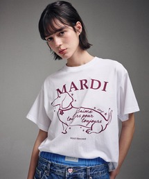 TSHIRT SWING THE TAIL DDANJI FLOWER CHOKER / Tシャツ スウィング ザテイル ダンジ フラワー チョーカー