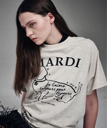 TSHIRT SWING THE TAIL DDANJI FLOWER CHOKER / Tシャツ スウィング ザテイル ダンジ フラワー チョーカー