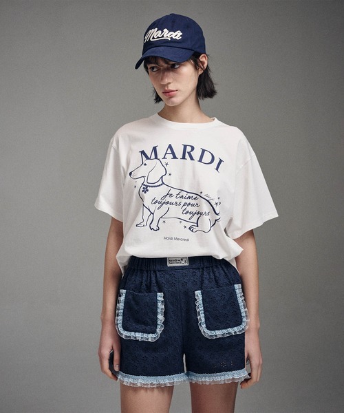TSHIRT SWING THE TAIL DDANJI FLOWER CHOKER（Tシャツ