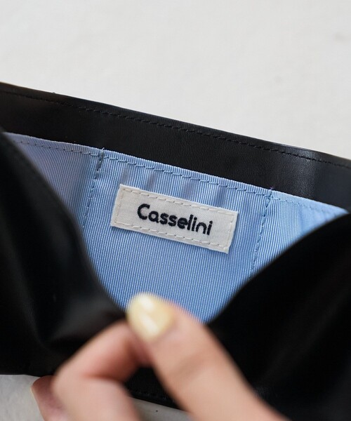 FREAK'S STORE(フリークスストア)の「Casselini/キャセリーニ モチーフウォレット(財布・レディース・シルバー/ブラック・ONE SIZE)」の7枚目の写真