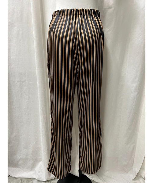 PROVOKE （プロヴォーク）の「STRIPE SKIRTED PANTS（その他パンツ・レディース・ブラウン/グレー・FREE）」の8枚目の写真