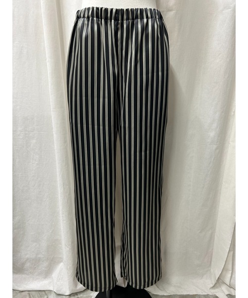 PROVOKE （プロヴォーク）の「STRIPE SKIRTED PANTS（その他パンツ・レディース・ブラウン/グレー・FREE）」の9枚目の写真