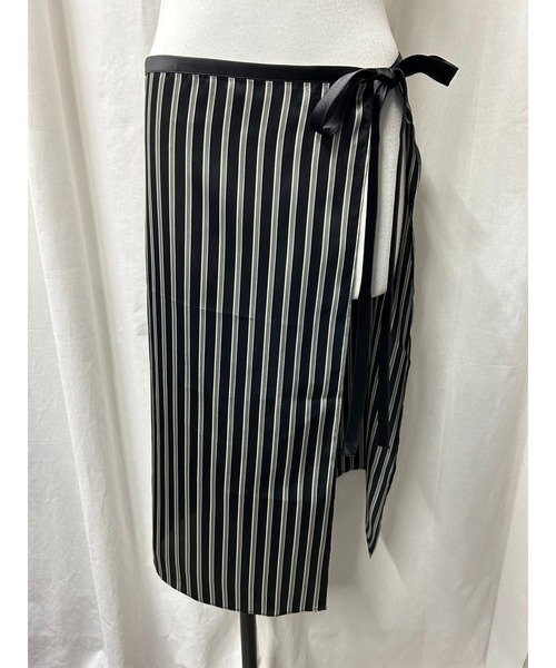 PROVOKE （プロヴォーク）の「STRIPE SKIRTED PANTS（その他パンツ・レディース・ブラウン/グレー・FREE）」の13枚目の写真