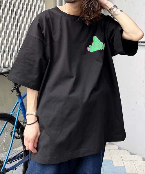 MODISH GAZE(モディシュガゼ)の「【MODISH GAZE】3柄アソートTシャツ(CP)(Tシャツ/カットソー・レディース・ホワイト/ブラック/ダークグリーン・2XL/XL/4XL/5XL/3XL)」の2枚目の写真