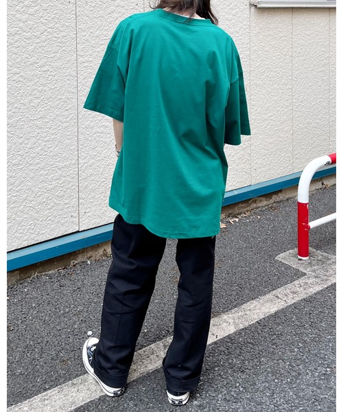 MODISH GAZE(モディシュガゼ)の「【MODISH GAZE】3柄アソートTシャツ(CP)(Tシャツ/カットソー・レディース・ホワイト/ブラック/ダークグリーン・2XL/XL/4XL/5XL/3XL)」の12枚目の写真