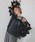 DONOBAN�i�h�m�o���j�́u�yANDRESD�zdecorative tulle tops �`���[�� �t���� �u���E�X �g�b�v�X �{�����[���� ������ ������ ���Ă΂�i�`���j�b�N�j�v�b�u���b�N�n���̑�2