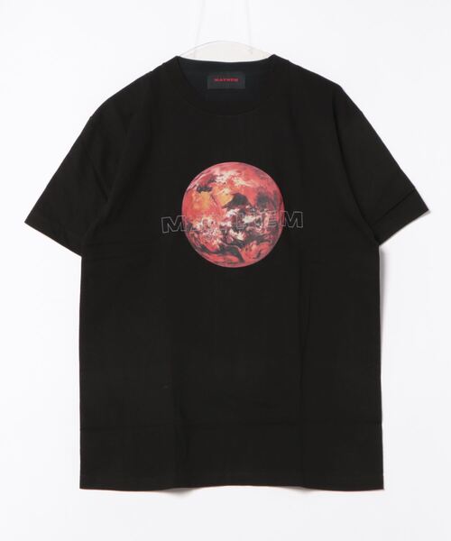 ARCHIVER(アーカイバ)の「【8】【it】MAYHEM/graphic T(Tシャツ/カットソー・レディース・ブラック・MEDIUM/LARGE)」の1枚目の写真