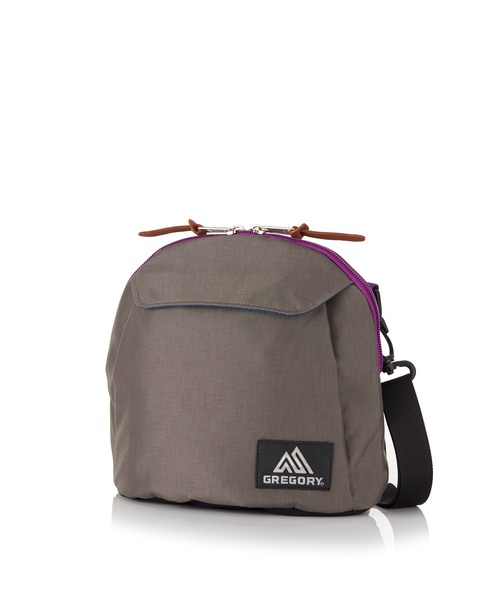 GREGORY(グレゴリー)の「トースティーショルダー TOASTY SHOULDER グレー/パープル(ショルダーバッグ・メンズ・グレー系その他・ONE SIZE)」の1枚目の写真