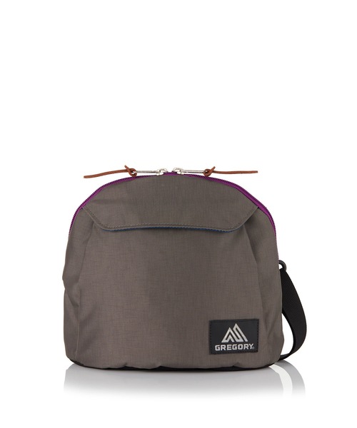GREGORY(グレゴリー)の「トースティーショルダー TOASTY SHOULDER グレー/パープル(ショルダーバッグ・メンズ・グレー系その他・ONE SIZE)」の3枚目の写真
