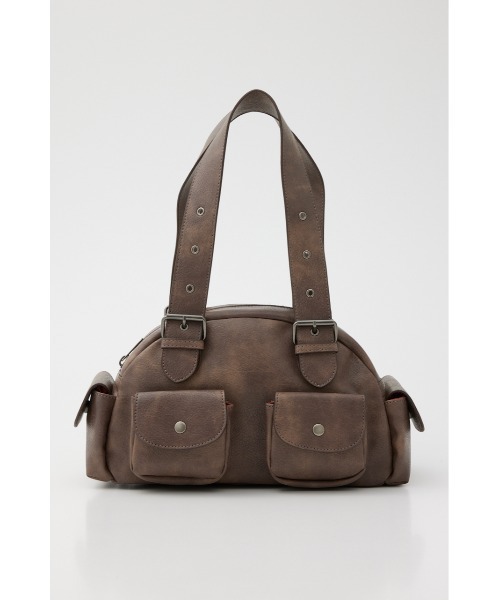 RODEO CROWNS WIDE BOWL(ロデオクラウンズワイドボウル)の「Vintage pocket bag(ハンドバッグ・レディース・ブラック/ブラウン・FREE)」の1枚目の写真