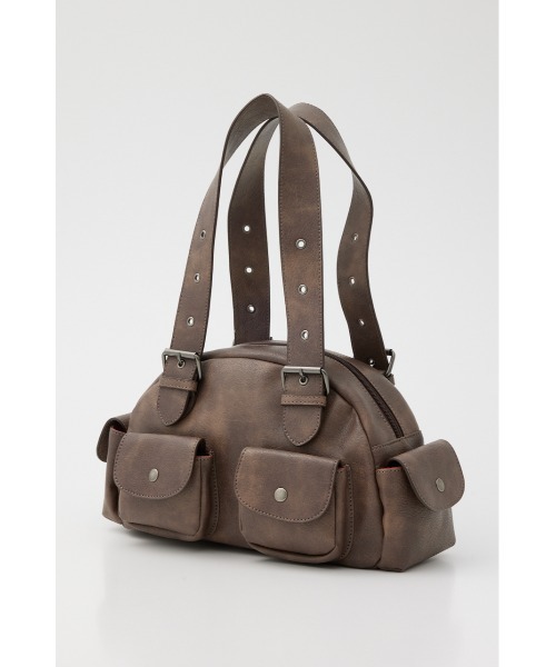 RODEO CROWNS WIDE BOWL(ロデオクラウンズワイドボウル)の「Vintage pocket bag(ハンドバッグ・レディース・ブラック/ブラウン・FREE)」の12枚目の写真