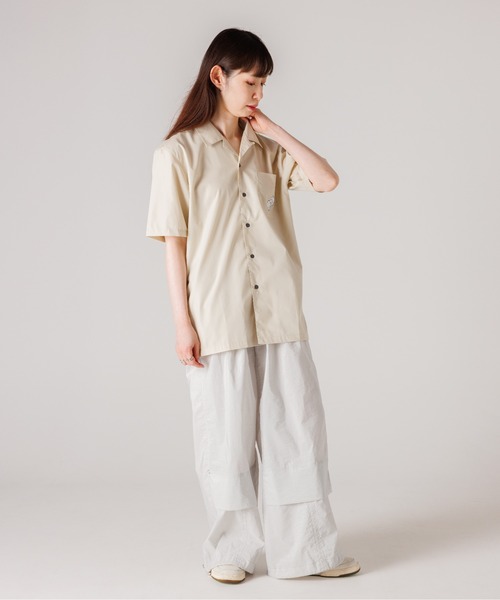 ZOZOMESSE(ゾゾメッセ)の「【Da-iCE × Danny Sangra】 オープンカラーシャツ(シャツ/ブラウス・レディース・ブラック/Beige・M/L/XL)」の8枚目の写真
